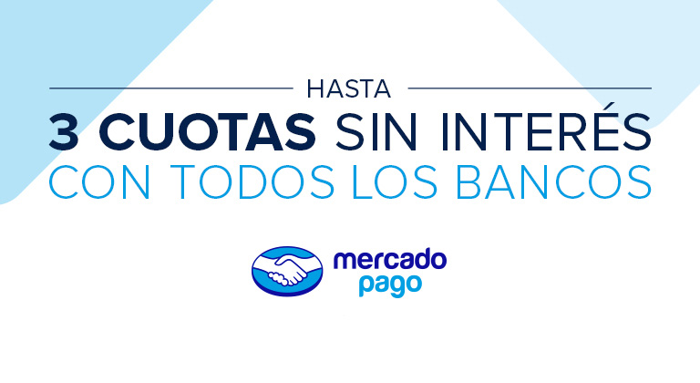 3 cuotas sin interes